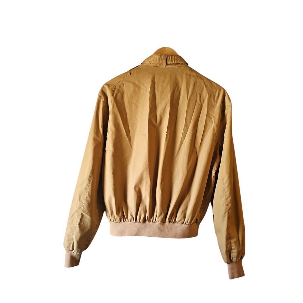 Members Only tan khaki vintage jacket sz 40 medium - Picture 2 of 6